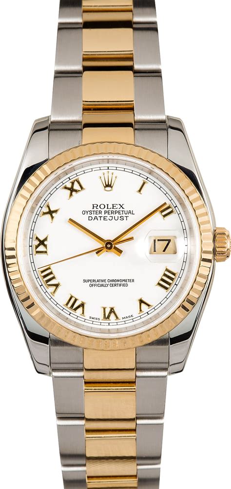 oyster two tone rolex